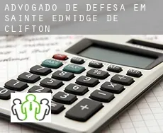 Advogado de defesa em  Sainte-Edwidge-de-Clifton