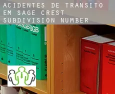 Acidentes de trânsito  em  Sage Crest Subdivision Number 4