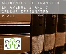 Acidentes de trânsito  em  Avenue B and C