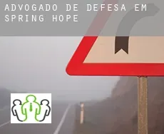 Advogado de defesa em  Spring Hope