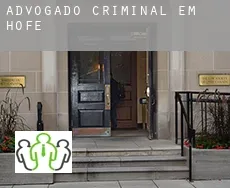 Advogado criminal em  Hofe