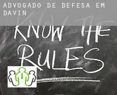 Advogado de defesa em  Davin