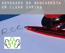 Advogado da bancarrota em  Clear Spring