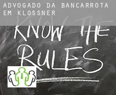 Advogado da bancarrota em  Klossner