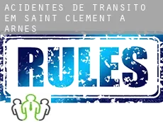 Acidentes de trânsito em Saint-Clément-à-Arnes