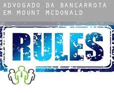Advogado da bancarrota em  Mount McDonald