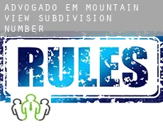 Advogado em  Mountain View Subdivision Number 12