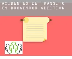 Acidentes de trânsito  em  Broadmoor Addition