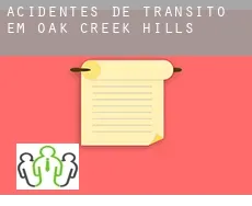 Acidentes de trânsito  em  Oak Creek Hills