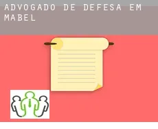 Advogado de defesa em  Mabel